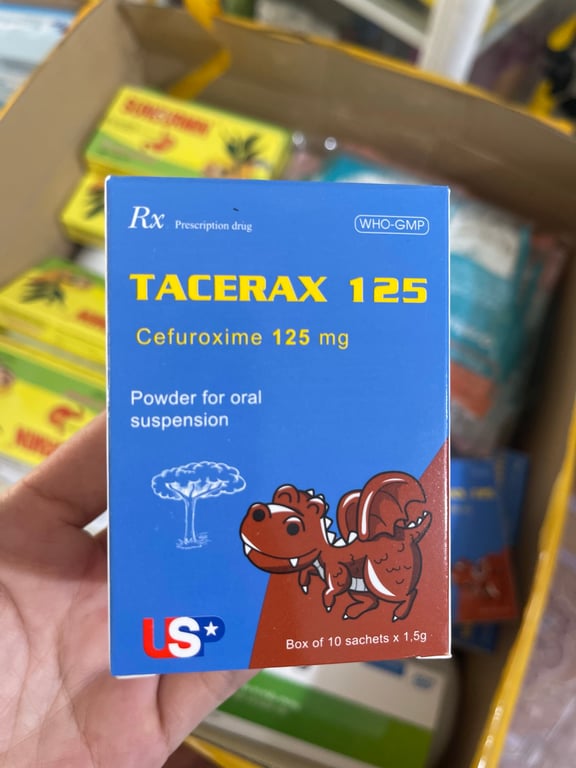 Cefuroxim 125 gói us