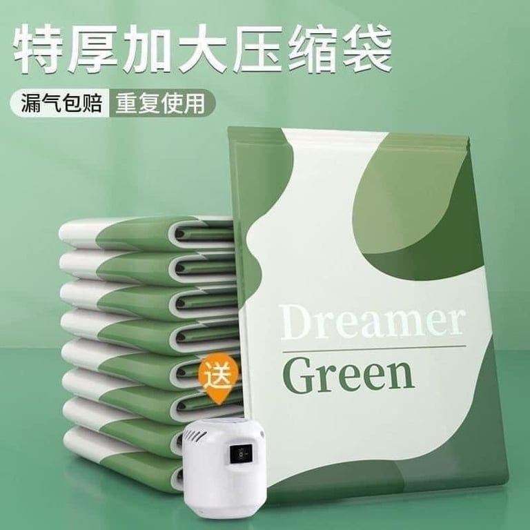 SET TÚI HÚT CHÂN KHÔNG ĐỰNG CHĂN MÀN - QUẦN ÁO👖