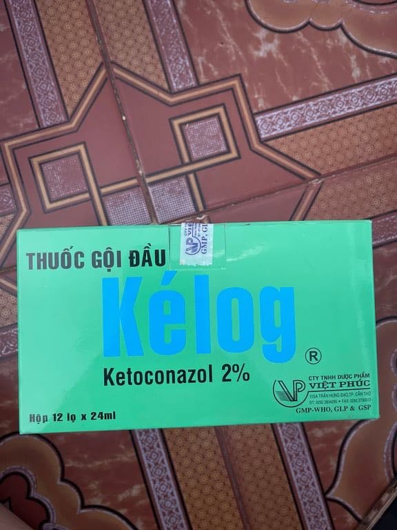 Kelong gội nấm h/ 12 chai