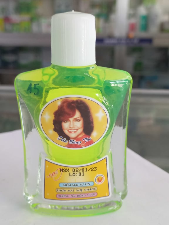 Dầu bóng tóc xanh miển
