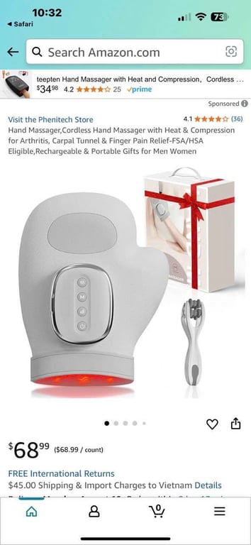 MÁY MASSAGE BÀN TAY 2025