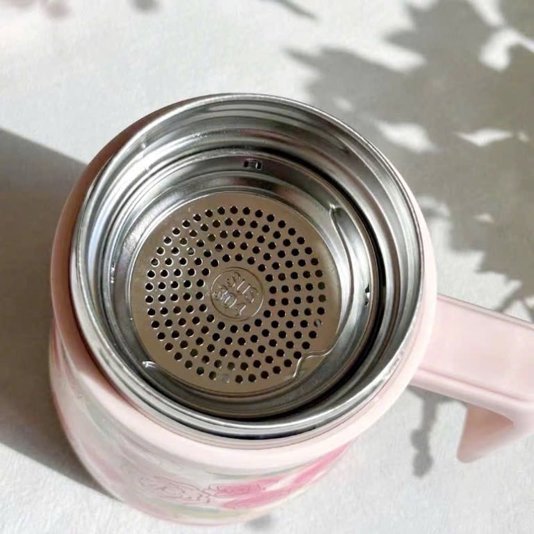 Bình giữ nhiệt hoa hồng 550ml