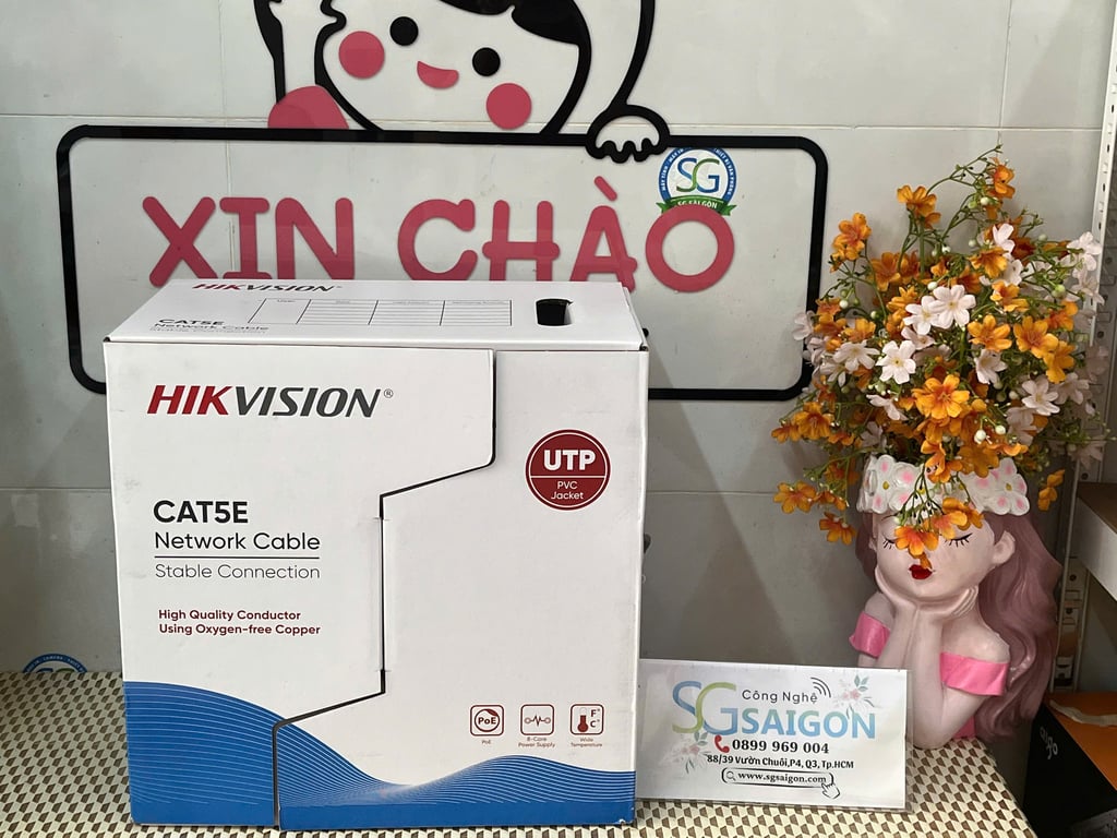 Dây cáp mạng Hikvision DS-1LN5EUEC0