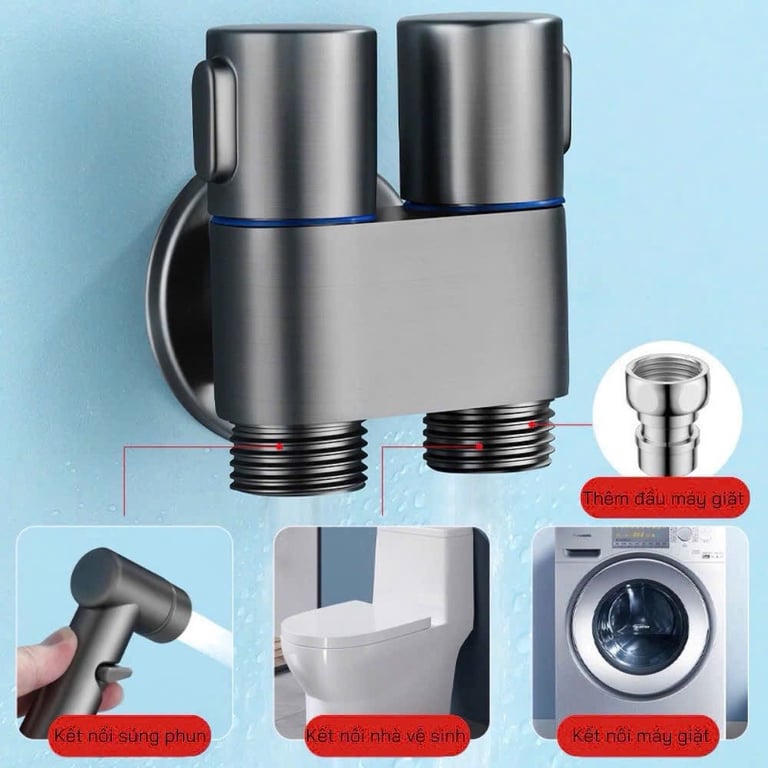 BỘ VÒI XỊT VỆ SINH TĂNG ÁP CAO CẤP KLB25