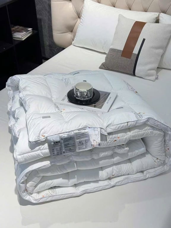 Chăn lông ngỗng xịn hàng xuất đi Siberia xịn.