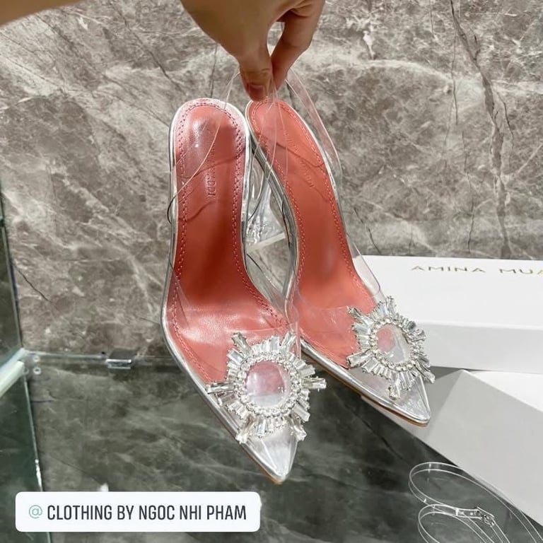 Guốc amina muaddi sz 38