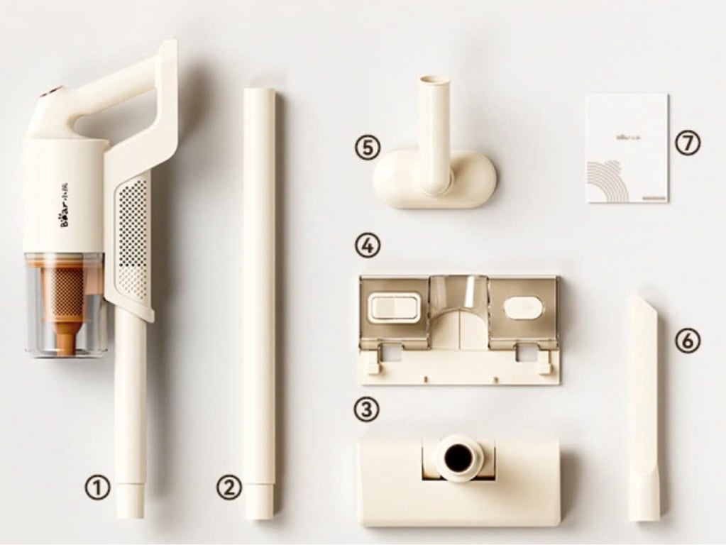 MÁY HÚT BỤI VÀ TÍCH HỢP NƯỚC LAU NHÀ BEAR XCQ-E06F1