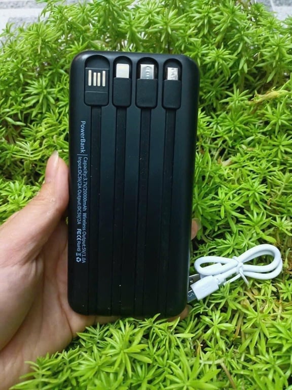 Sạc dự phòng không dây TAKASHIO nội địa Nhật - Made in Japan dung lượng 20.000mAh.