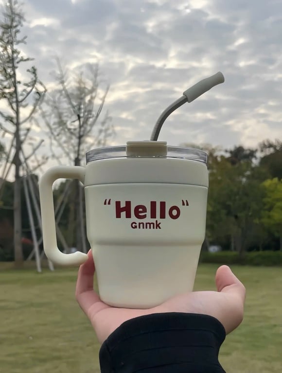 Cốc giữ nhiệt phiên bản Hello 480ml