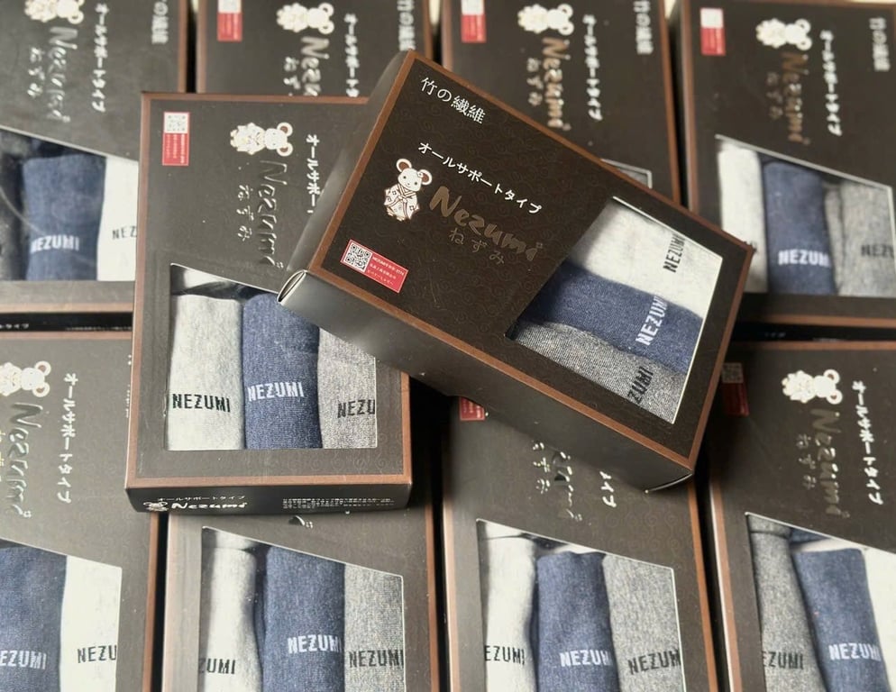 TẤT NEZUMI NHẬT BẢN