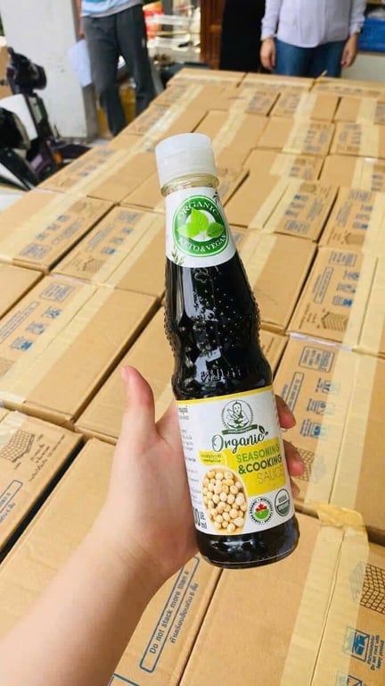 NƯỚC TƯƠNG ĐẬU NÀNH HỮU CƠ THÁI LAN 300ML