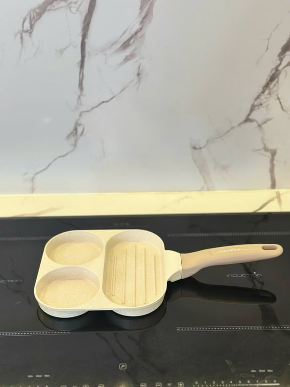 Chảo 3 ngăn Casabeni chính hãng Hàn Quốc