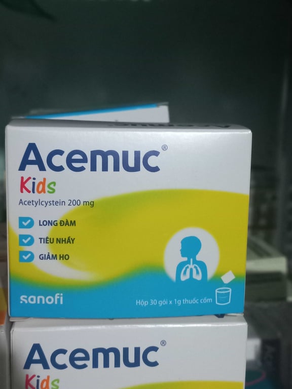 Acemuc 200 sanofi h/30 gói