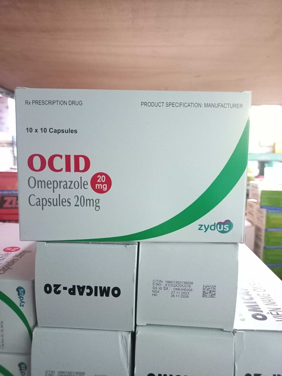 Ocid 20 h/100v nang omeprazol