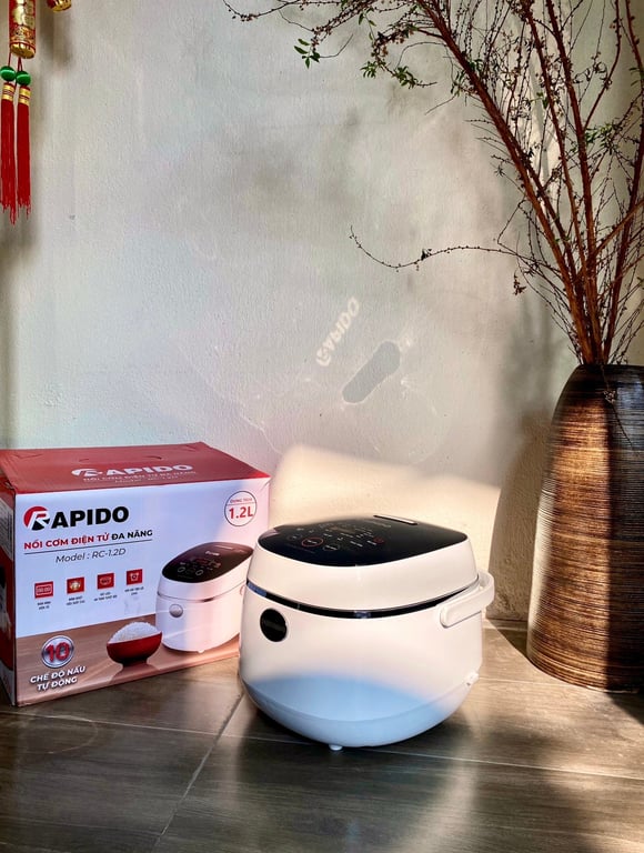 𝐍Ồ𝐈 𝐂Ơ𝐌 𝐃𝐈Ệ𝐍 𝐓Ử 𝐑𝐀𝐏𝐈𝐃𝐎 𝐑𝐂-𝟏.𝟐𝐃 𝐜ô𝐧𝐠 𝐧𝐠𝐡ệ 𝐍𝐡ậ𝐭 𝐁ả𝐧 1.2L