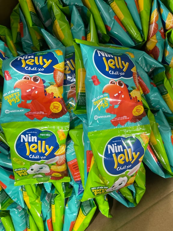 Kẹo dẻo nin jelly dây/10gói