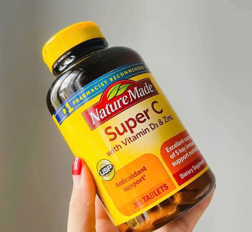 VIÊN UỐNG TĂNG CƯỜNG MIỄN DỊCH SUPER C