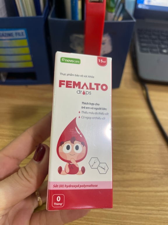 Femalto C/ 15ml novo sắt