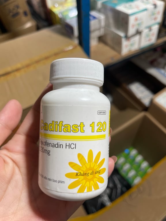 Cadifast 120 us c/100v fexofenadin