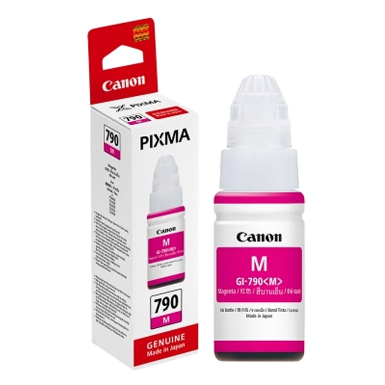 Mực In Phun Màu Chính Hãng Canon GI-790M - Màu Đỏ
