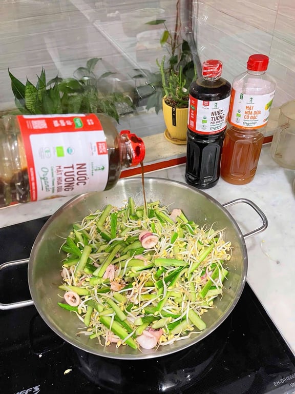 NƯỚC TƯƠNG MẬT HOA DỪA HỮU CƠ SOKFARM