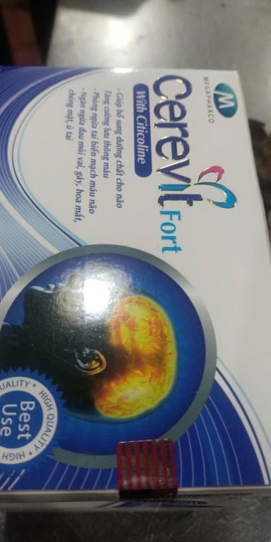 Cerevit fort hộp 30v