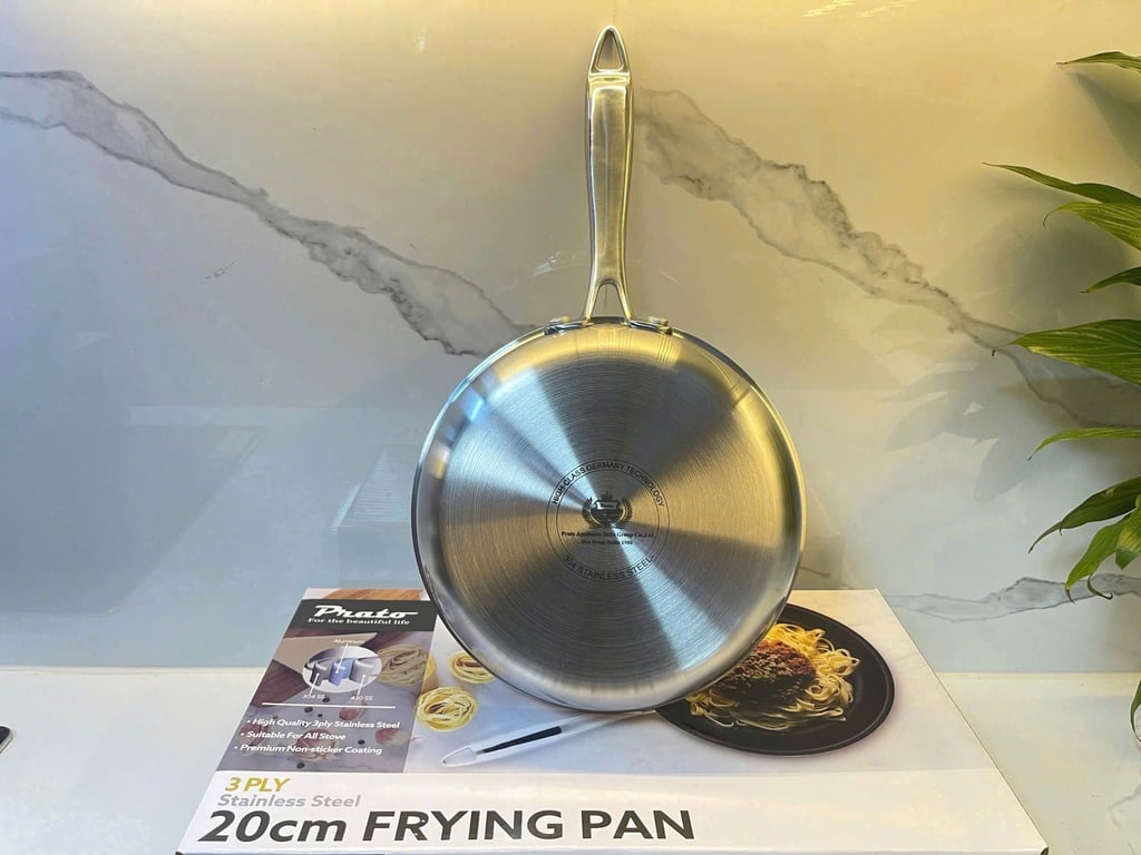 Chảo Chống Dính Đáy Liền Prato Size 20/24/26/28cm