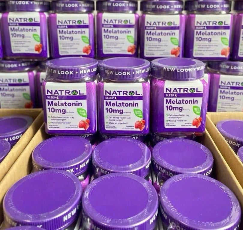KẸO NGỦ SLEEP MELATONIN 10mg