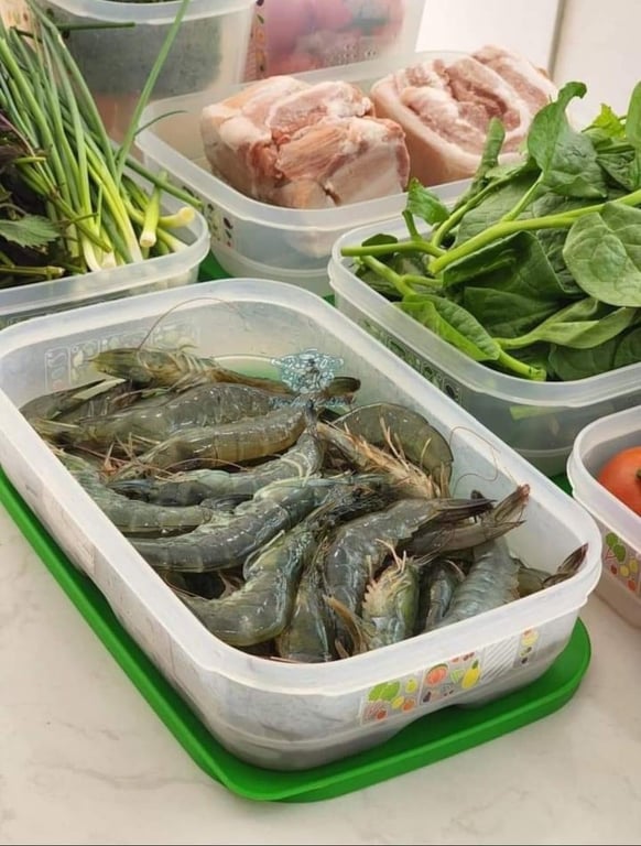 Hộp trữ mát có nút hô hấp ventsmart  1.8L thấp