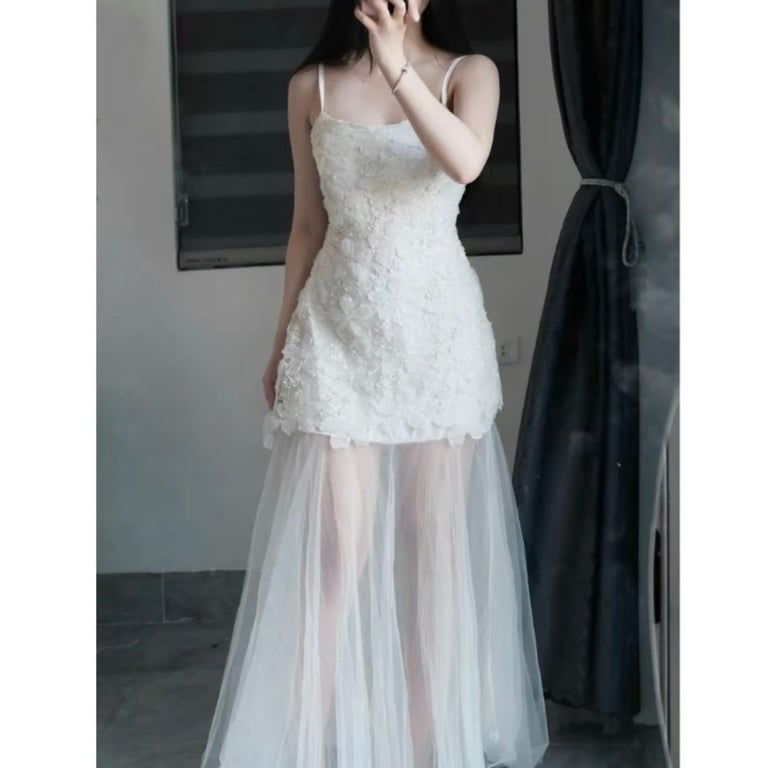 2 dây hoa voan (size M)