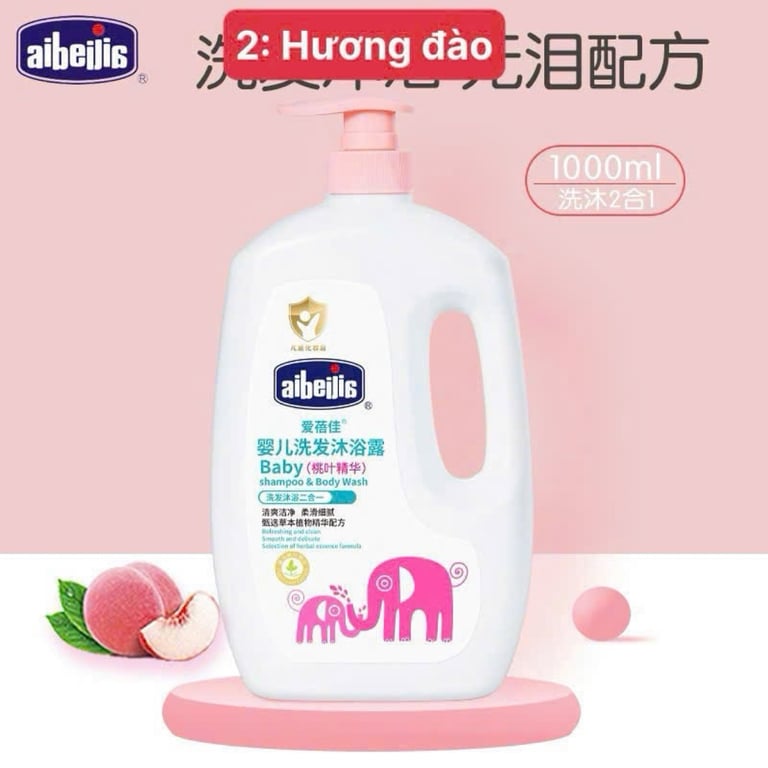 SỮA TẮM CHÍNH HÃNG #AIBEILIS cho Các bé