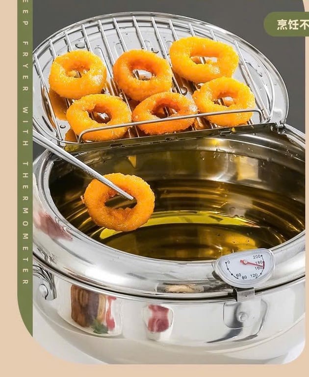 Nồi chiên ngập dầu Fryer Pot 2.2 lít và 3.4lít