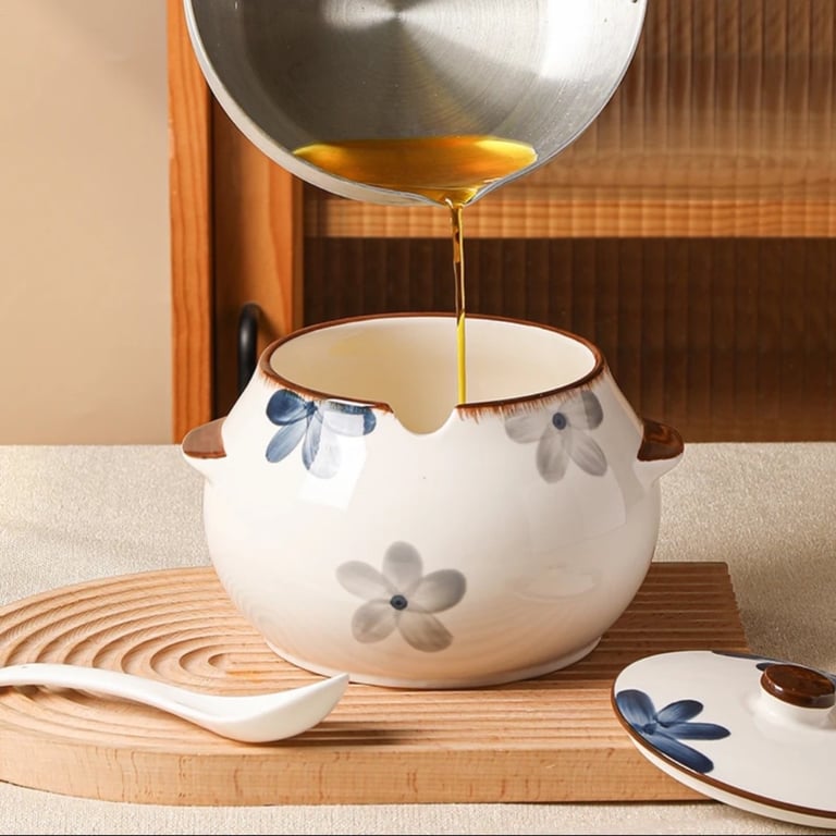 Liễn đựng mỡ 1 Lít