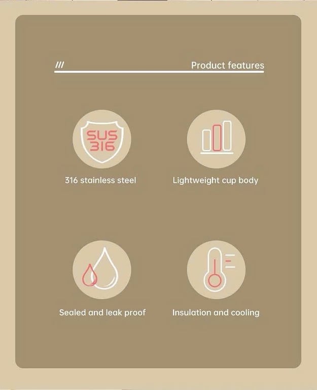 Bình giữ nhiệt mini bỏ túi 150ml inox316 OYATTON - O54