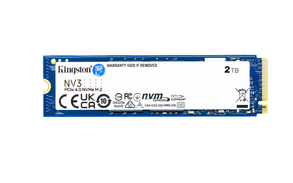 Ổ Cứng SSD Kingston NV3 2TB M.2 PCIe Gen4 x4 NVMe - (SNV3S/2TB)