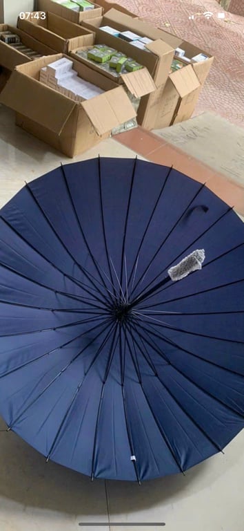 Ô cán dài phiên bản Hàn Quốc 24 nan chống lật rất chắc chắn