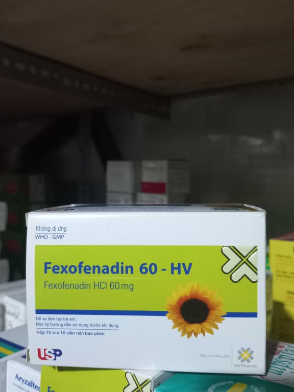 Fexofenadin 60mg HV h/100v fexo