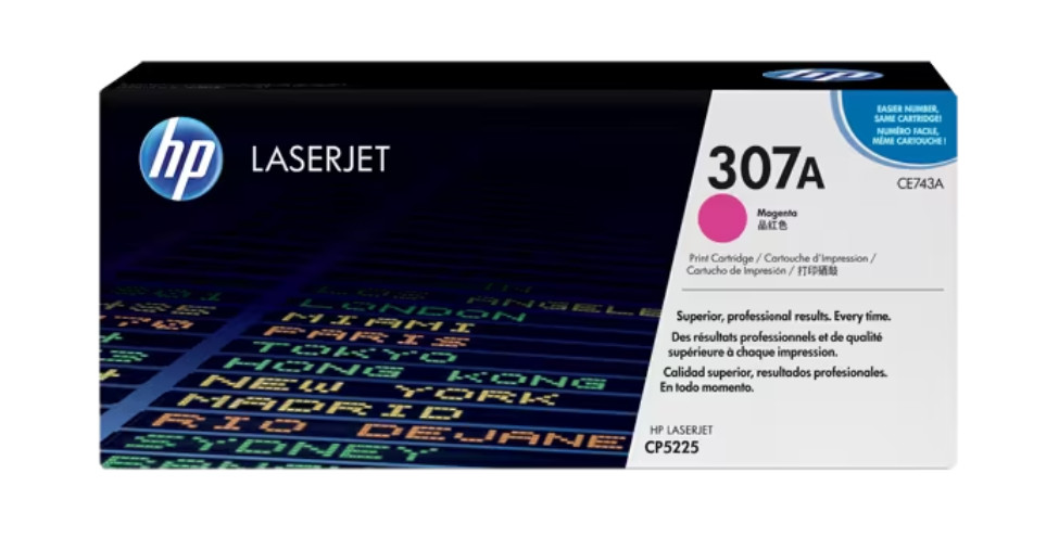 Hộp Mực LaserJet Màu Đỏ HP 307A (CE743A) - Hàng Chính Hãng