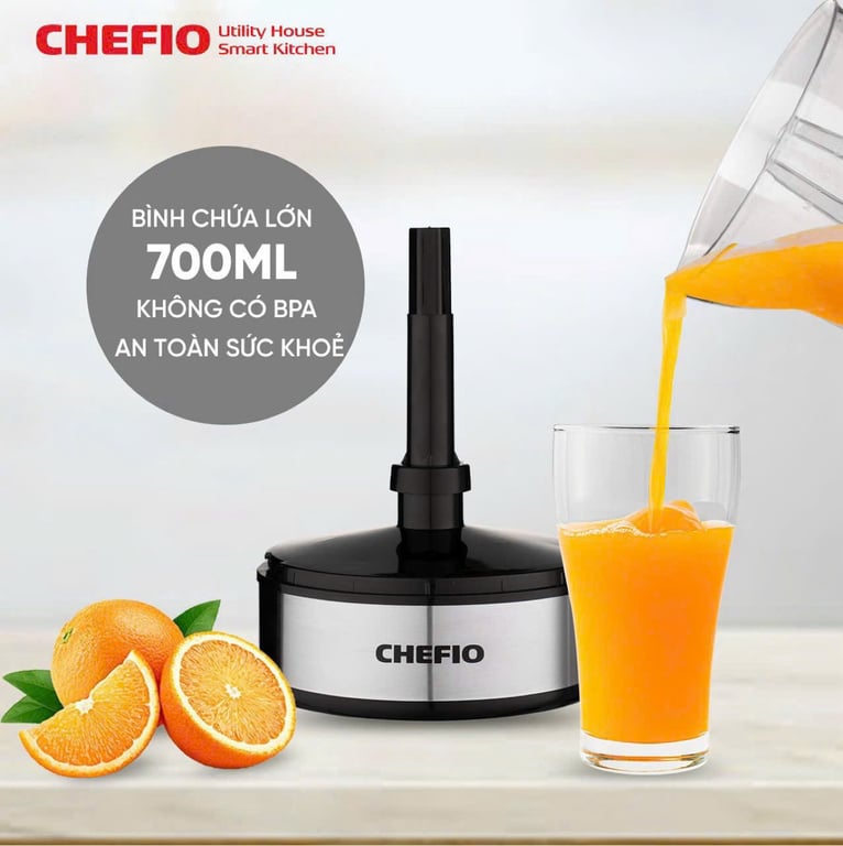 MÁY VẮT CAM CHEFIO CFJ6220