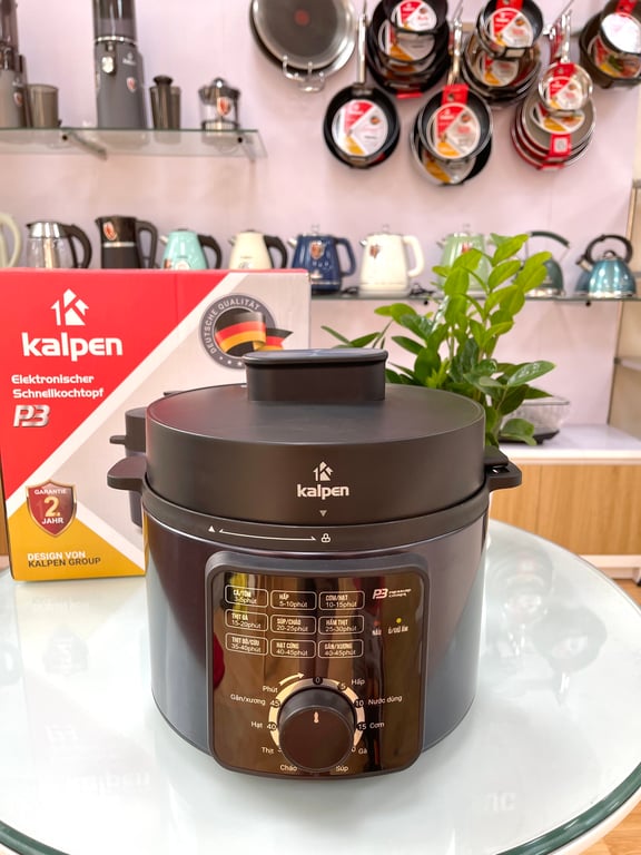 NỒI ÁP SUẤT ĐIỆN KALPEN P3 DUNG TÍCH 4L