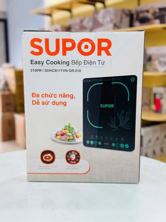 Bếp Từ Đơn Supor 2100W