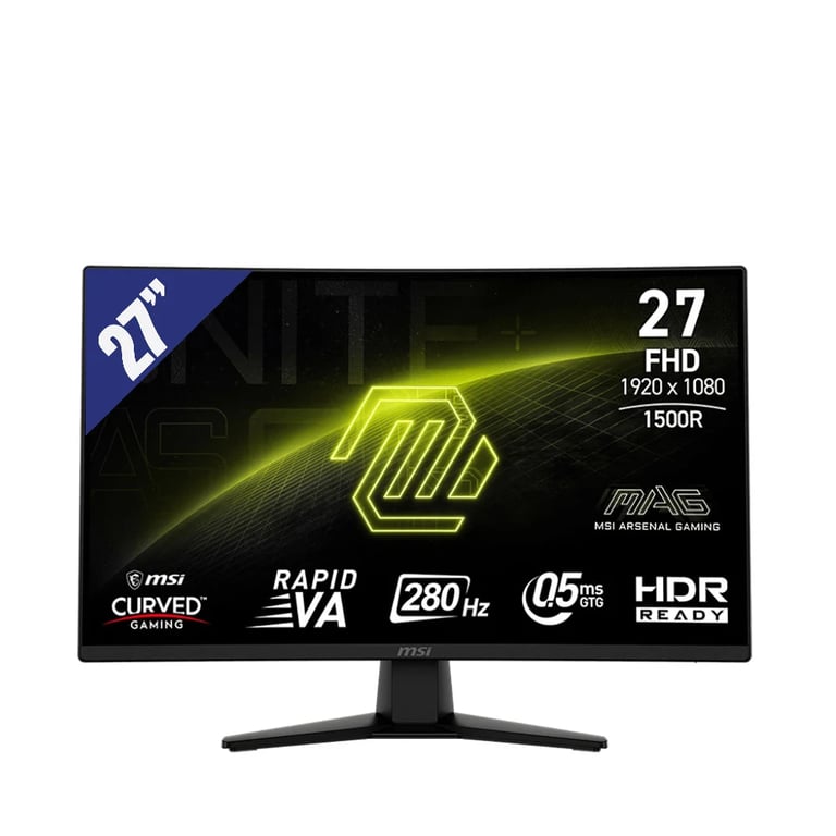 Màn Hình Gaming LCD MSI MAG 274CXF (27 inch | FHD | VA | 280Hz | 0.5ms | Cong) (BH 36T)
