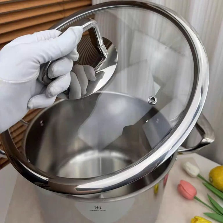 Nồi luộc gà thành cao BormanHome - BH818 11L