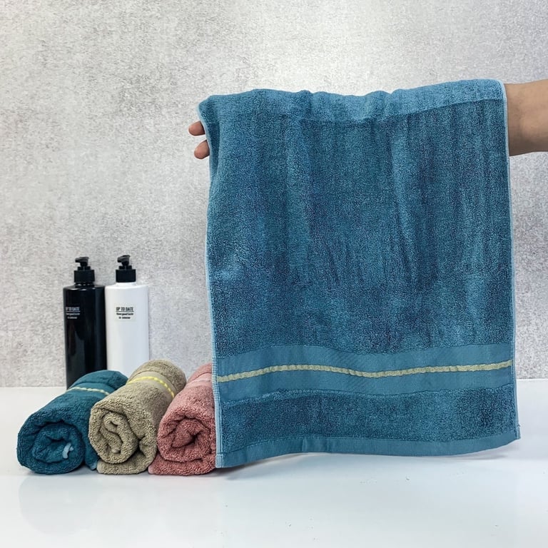 KHĂN GỘI SỢI TRE XUẤT MỸ - 35x70cm- Loại 130gr