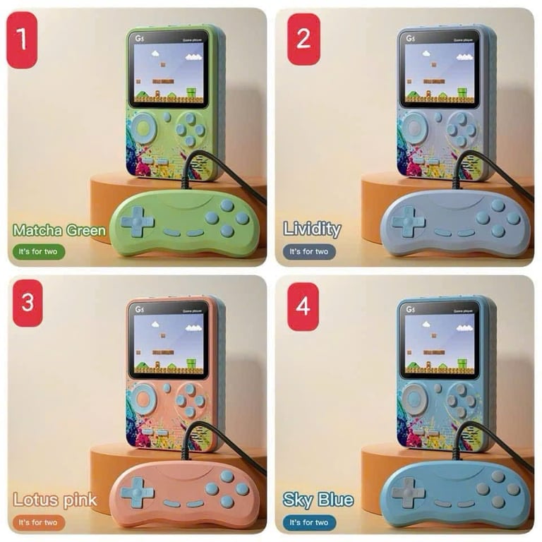 Máy chơi game cầm tay với hơn 500 trò chơi👏