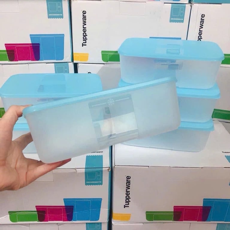 SET 6 HỘP TRỮ ĐÔNG TUPPERWARE 1.7L