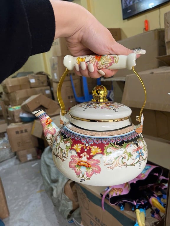 ẤM TRÁNG MEN VITAGE 2.5L