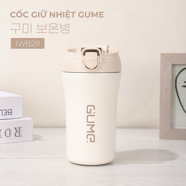 CỐC GIỮ NHIỆT GUME 400ml - IWB28