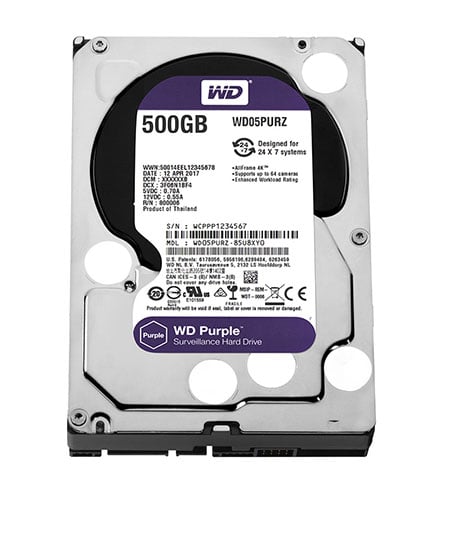 Ổ Cứng WD Purple 500GB WD05PURZ (NK)