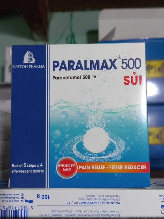 Paramax sủi 500  h/20v